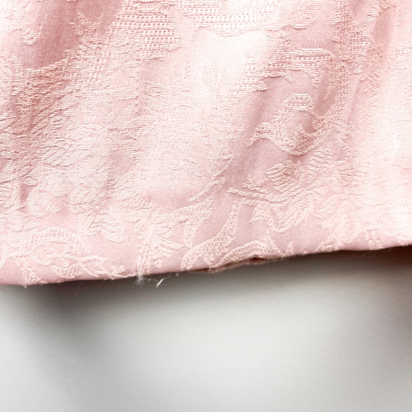 Vintage Susan Bristol Light Pink Floral Skirt - Picture 6 of 10